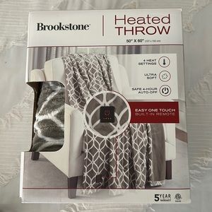 Brookstone Heated Throw